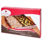 Rektangulär Bakform, Justerbar, 5 cm - Cake Masters