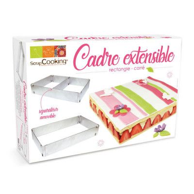 Rektangulär justerbar bakform - ScrapCooking