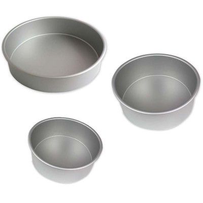 Runda Bakformar, set med 3 storlekar - PME