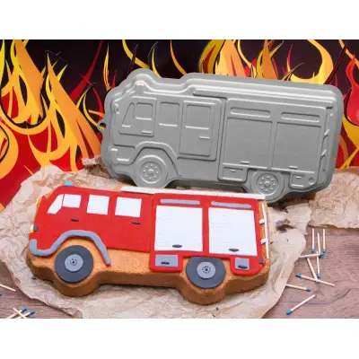 3D Bakform Brandbil - Städter