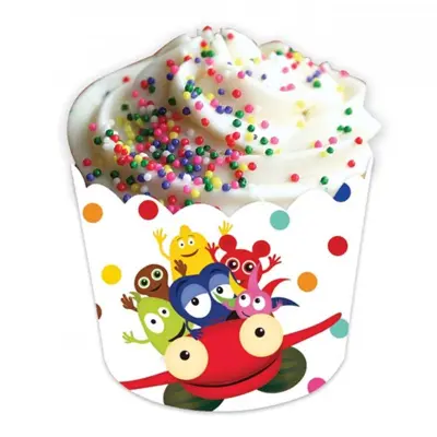 Stabila muffinsformar Babblarna, 25 stycken