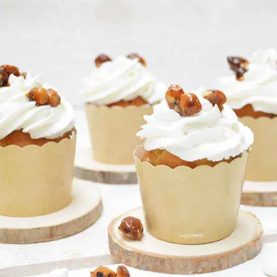 Stabila muffinsformar, ljusbrun, 25 st - ScrapCooking