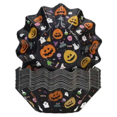 Veckade Muffinsformar Halloween - FunCakes