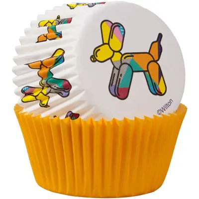 Wilton Muffinsform Ballonghund