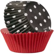 Wilton Muffinsform Black Dot