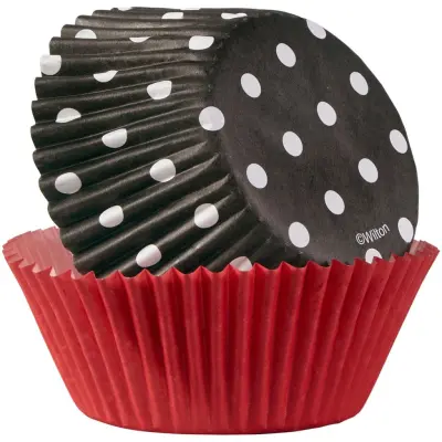 Wilton Muffinsform Black Dot