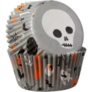 Wilton Muffinsform Skulls