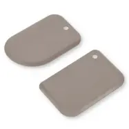 Degskrapaset 2 delar, latte - Blomsterbergs