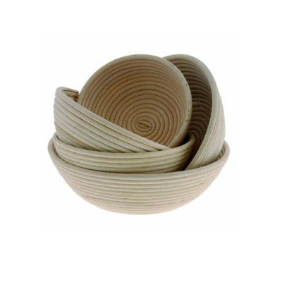 Jäskorg i rotting, rund, 25 cm