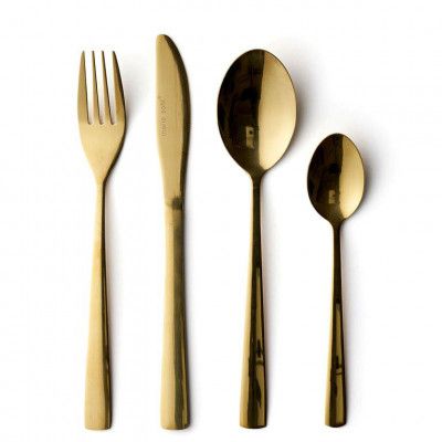 Bestickset Guld 16 delar - Maria Sohl Design