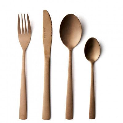 Bestickset Matt Koppar 16 delar - Maria Sohl Design