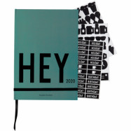 Design Letters Calendar, 2020 Grön