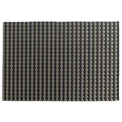 Bordstablett 40x30 cm, Svart/Silver, flätad - Zone Denmark