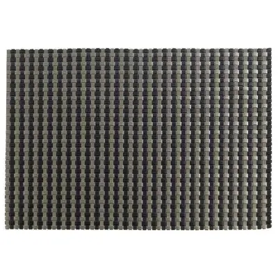 Bordstablett 40x30 cm, Svart/Silver, flätad - Zone Denmark