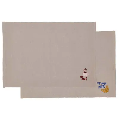 Bordstablett Bistro Un Café, 2-pack - Södahl