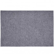 Bordstablett i polyester grå, 33 x 48 cm