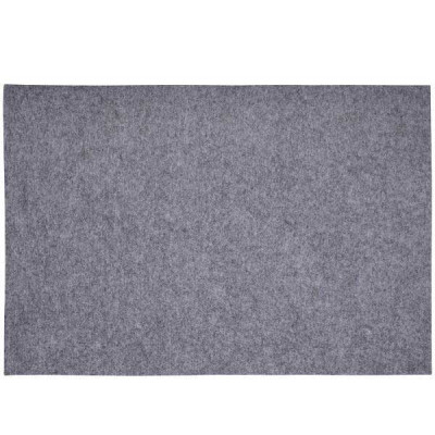 Bordstablett i polyester grå, 33 x 48 cm