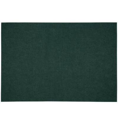 Bordstablett i polyester mörkgrön, 33 x 48 cm