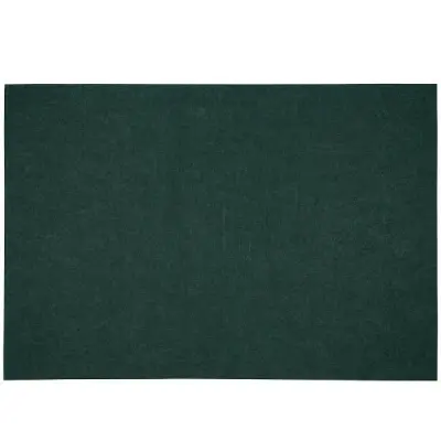 Bordstablett i polyester mörkgrön, 33 x 48 cm