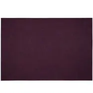 Bordstablett i polyester plommon, 33 x 48 cm