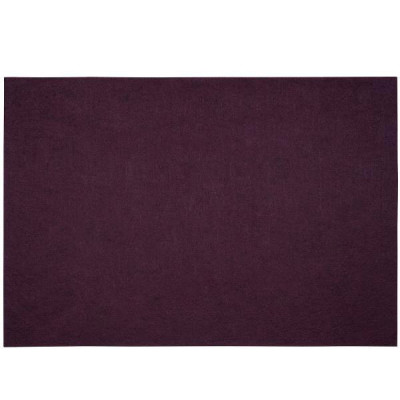 Bordstablett i polyester plommon, 33 x 48 cm