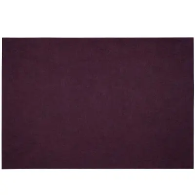 Bordstablett i polyester plommon, 33 x 48 cm