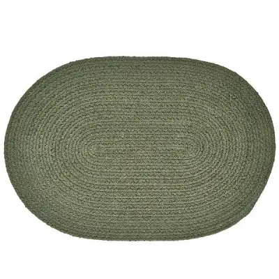 Oval Bordstablett, 33 x 48 cm Khaki - Södahl