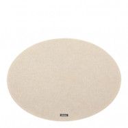 Ziczac - Nuno Bordstablett Rund 45 cm Beige