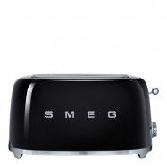 SMEG - Smeg 50's Style Brödrost 4 skivor Svart