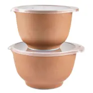 Rosti Margretheskål, Pebble Terra med lock, 2 + 3 liter