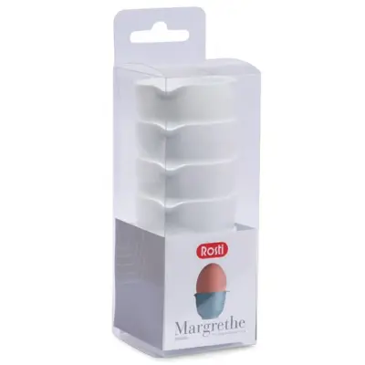 Rosti Margrethe äggkoppar, 6 st, vit
