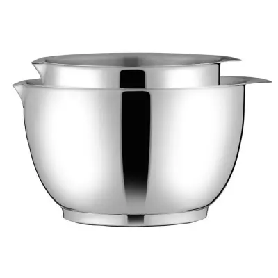 Skålset Margrethe 1,5&3 liter, rostfritt stål - Rosti