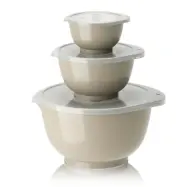 Skålset Margrethe 0,25, 0,75&3 liter, humus - Rosti