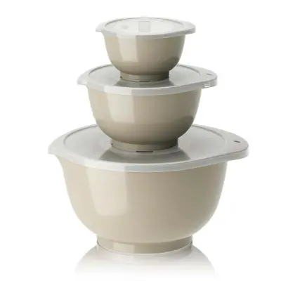 Skålset Margrethe 0,25, 0,75&3 liter, humus - Rosti