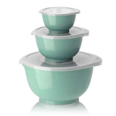 Skålset Margrethe 0,25, 0,75&3 liter, nordic green - Rosti