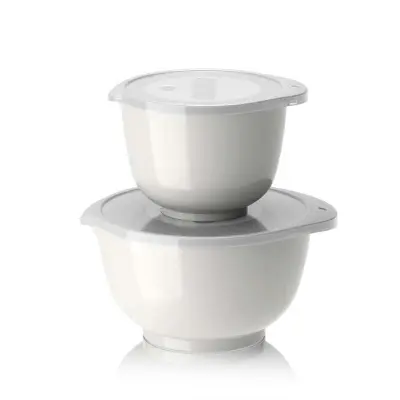 Skålset Margrethe 1,5&3 liter, vit - Rosti