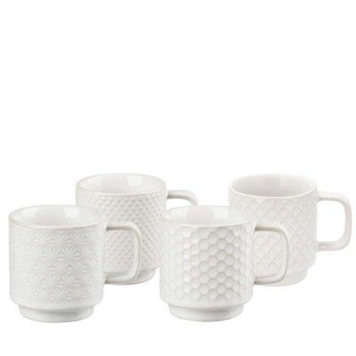 Espressokopp Elstra, vit - Villa Collection