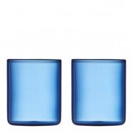 Lyngby Glas - Torino shotglass 6 cl 2-pack blå