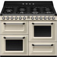 Smeg TR4110P1 Victoria spis med 3 ugnar 110 cm, creme