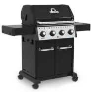 Crown 420 gasolgrill, svart
