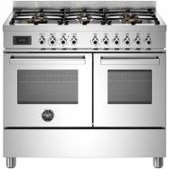 Bertazzoni PRO106L2EXT Gasspis Professional med dubbel ugn, 100 cm