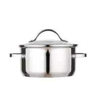 Gryta, 2 liter, 18/8 rostfritt stål