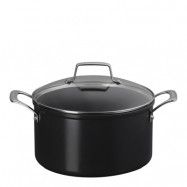 Le Creuset - ENSC gryta med glaslock 6 L 24 cm black