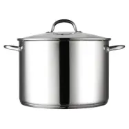 Stor rostfri gryta, 17,2 liter