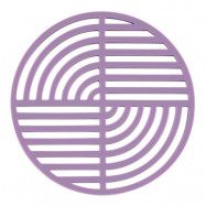 Zone Denmark - Circle Grytunderlägg Silikon 16 cm Lavendel