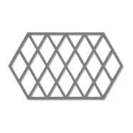 Grytunderlägg Harlequin, Cool Grey - Zone