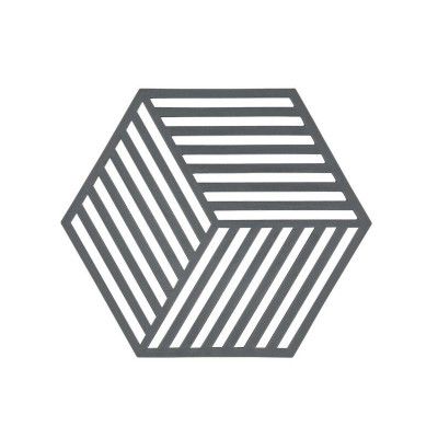 Grytunderlägg Hexagon, Cool Grey - Zone Denmark