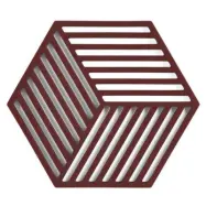 Grytunderlägg Hexagon, Raisin - Zone Denmark