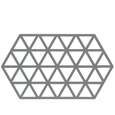 Grytunderlägg Triangle 24x14 cm, Cool Grey - Zone Denmark