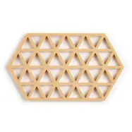 Grytunderlägg Triangles, Mustard, avlångt - Zone Denmark